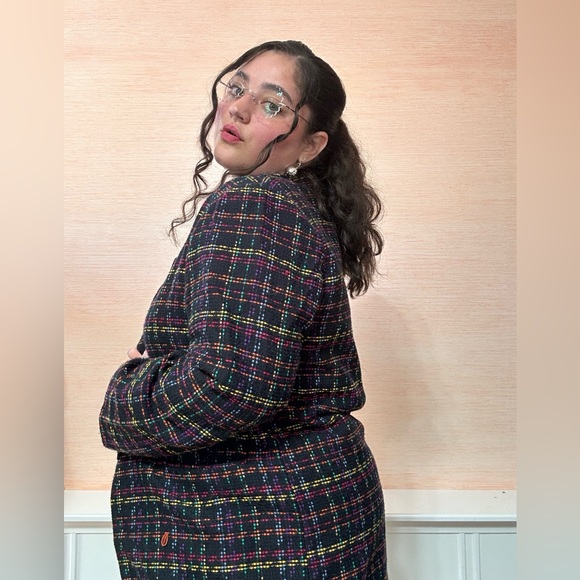 Studio C II Black and Confetti Colors Blazer - Picture 7 of 8